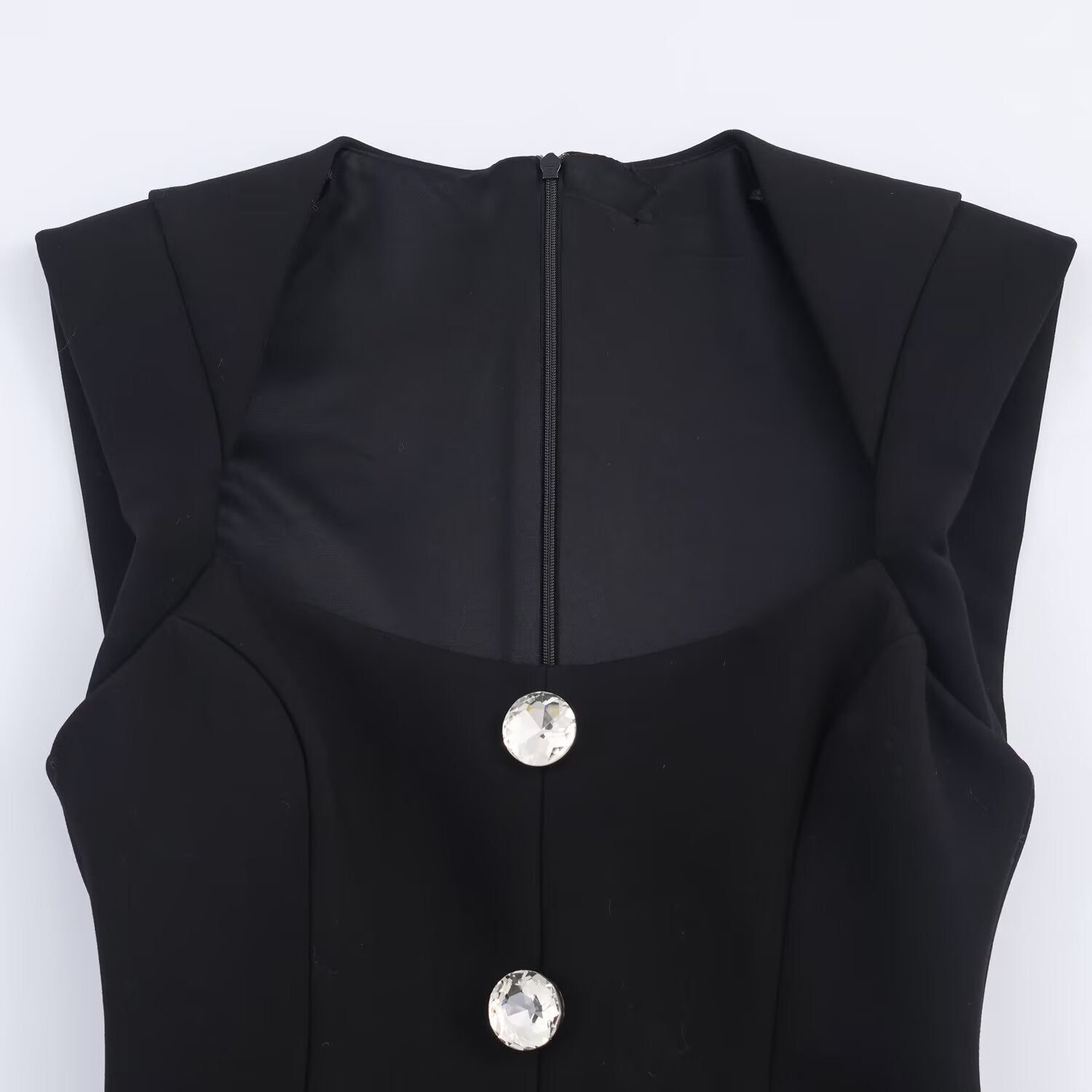 Jewelry button up short jumpsuit