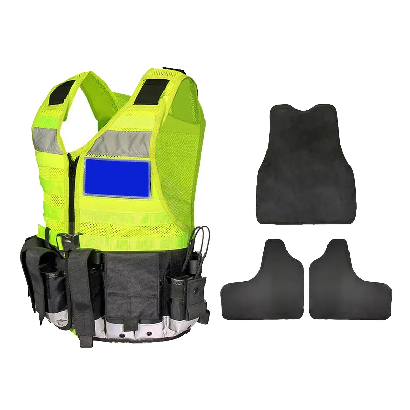 Patrol Duty Multifunctional Fluorescent Reflective Vest