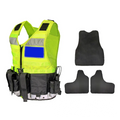 Patrol Duty Multifunctional Fluorescent Reflective Vest