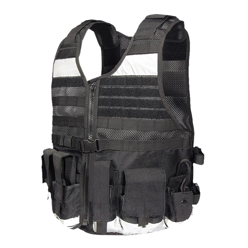 Patrol Duty Multifunctional Fluorescent Reflective Vest